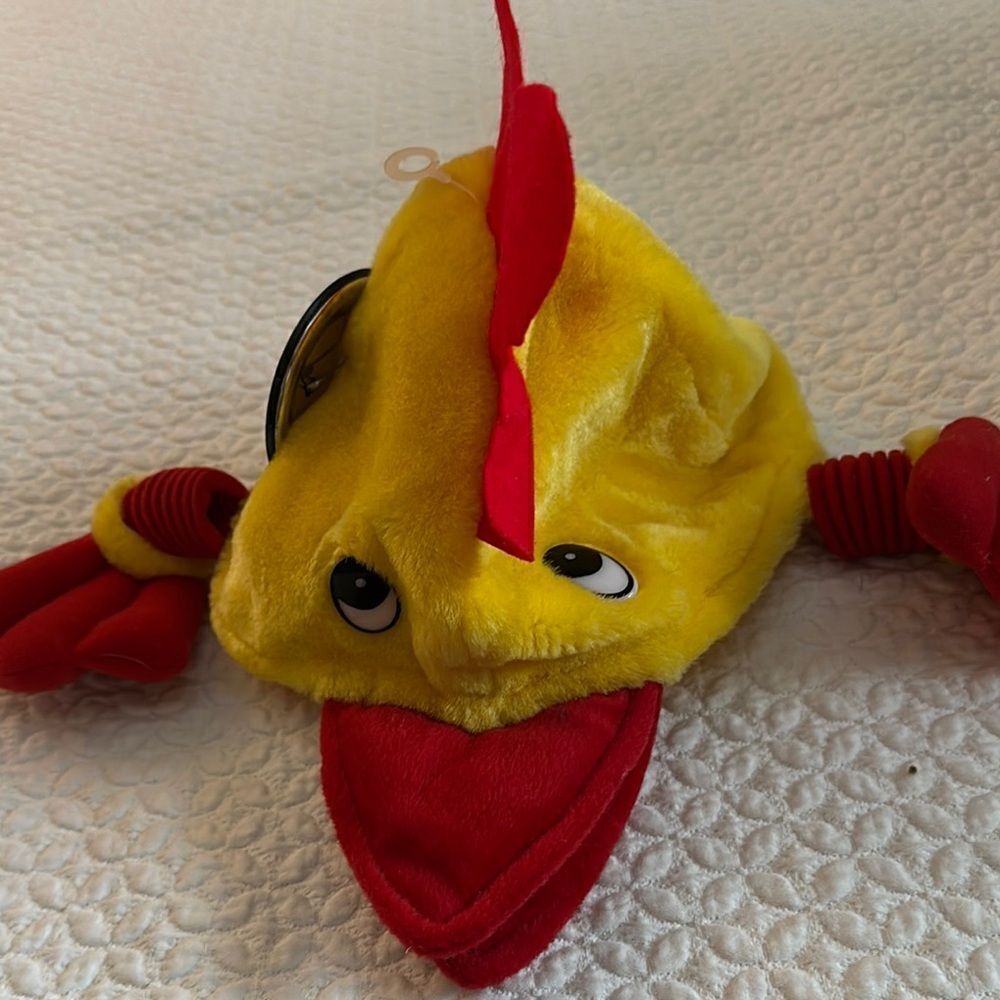 Hat Yellow and Red Chicken Hat Kids Child Size Funky Unusual